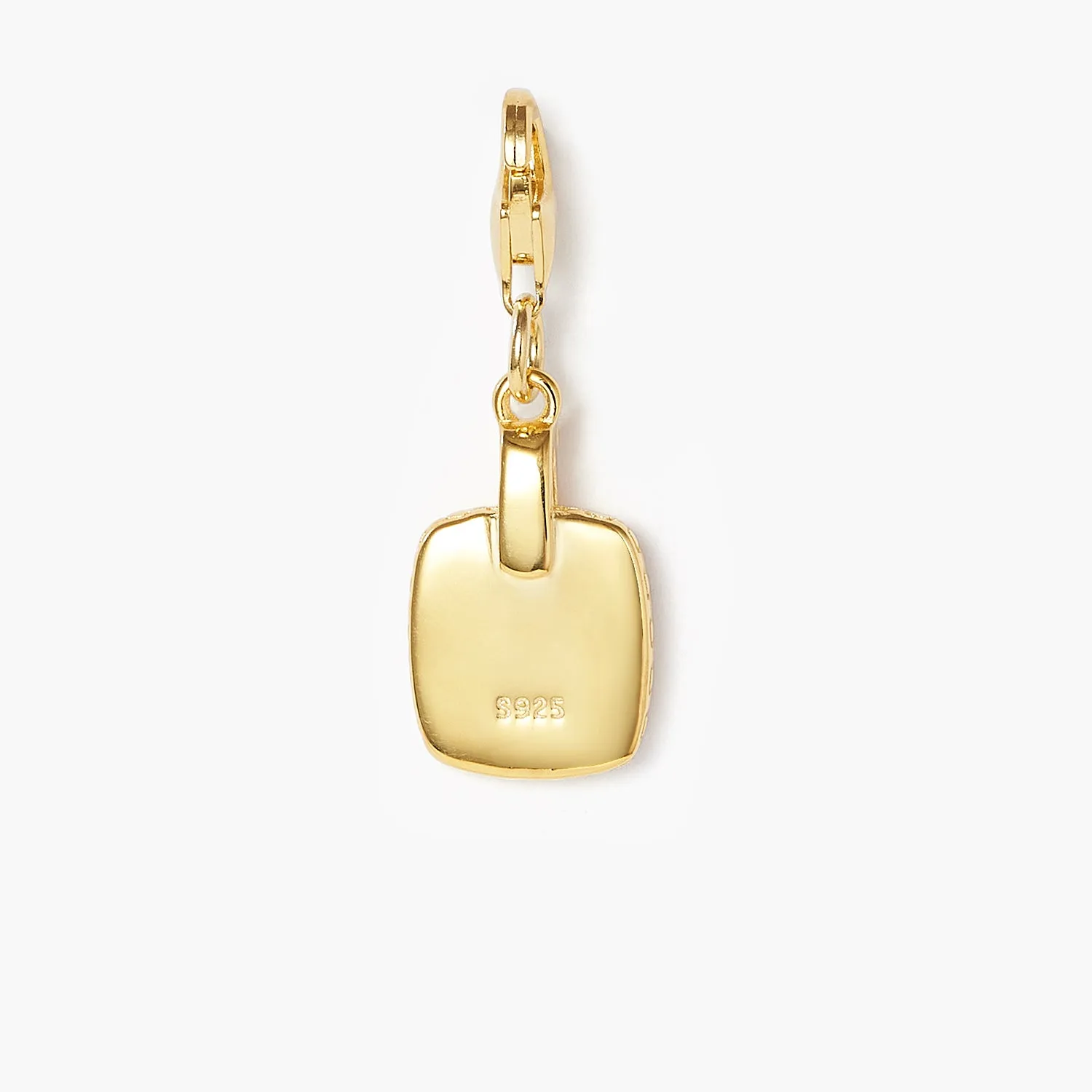 [-50%] Classic Lucky Solid Arc Square Pendant