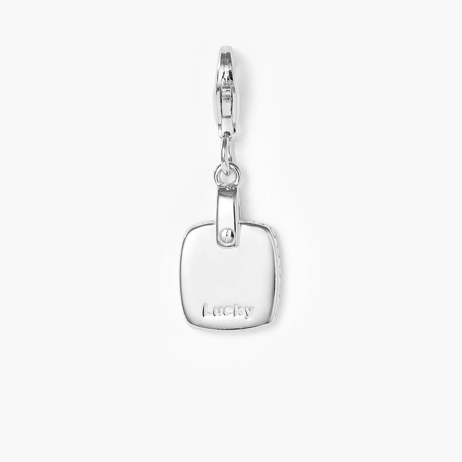 [-50%] Classic Lucky Solid Arc Square Pendant