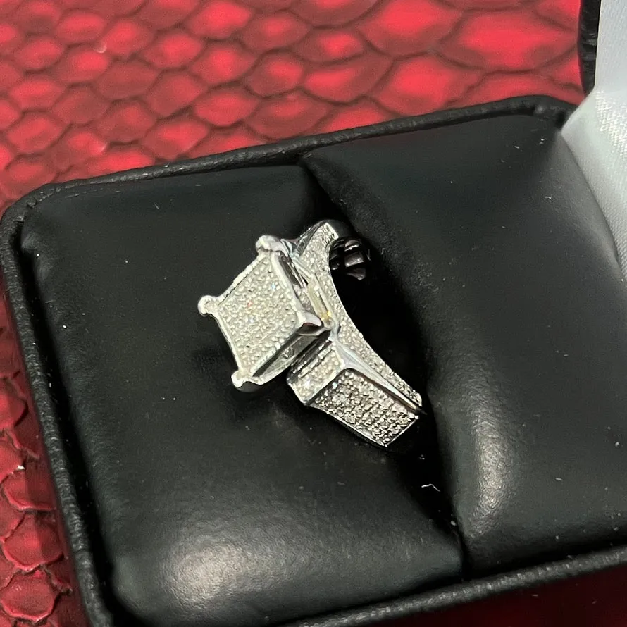 0.50 Real Diamond Carat Fancy Womens Engagement Ring