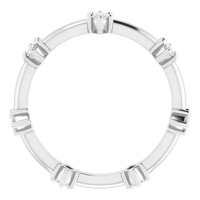 0.84 ct. Prong Set Marquise Diamond Eternity Band