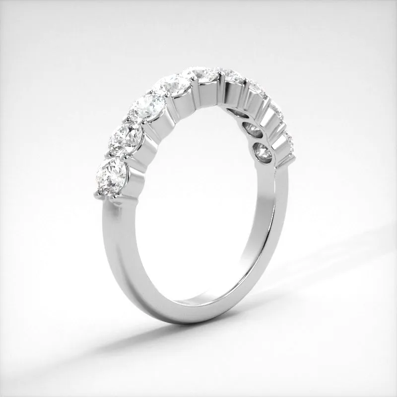 1.04 ct. Round Diamond Wedding Band