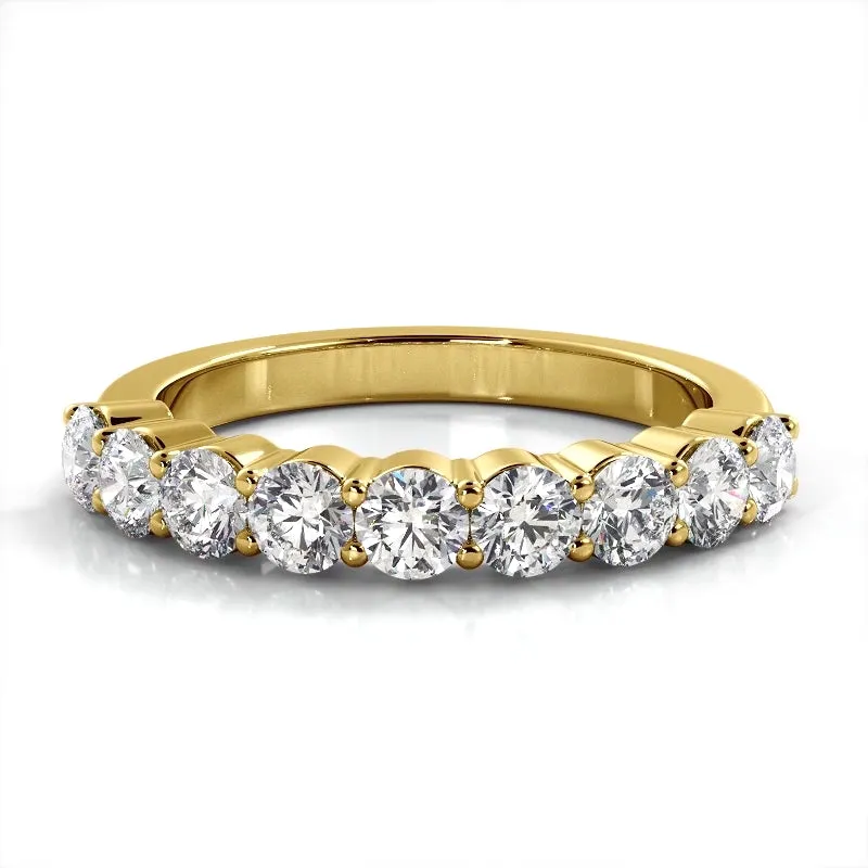 1.04 ct. Round Diamond Wedding Band