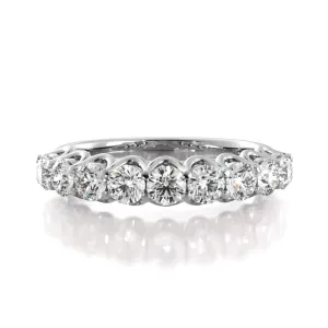 1.08 ct. Round Diamond Wedding Band