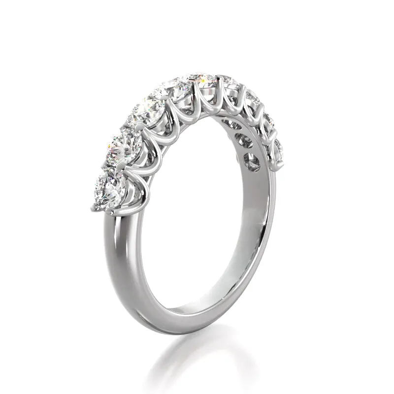 1.08 ct. Round Diamond Wedding Band