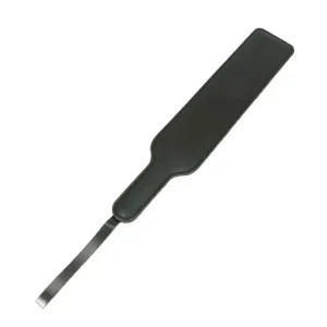 15.5 Inch Rimba Black Wide Leather Paddle