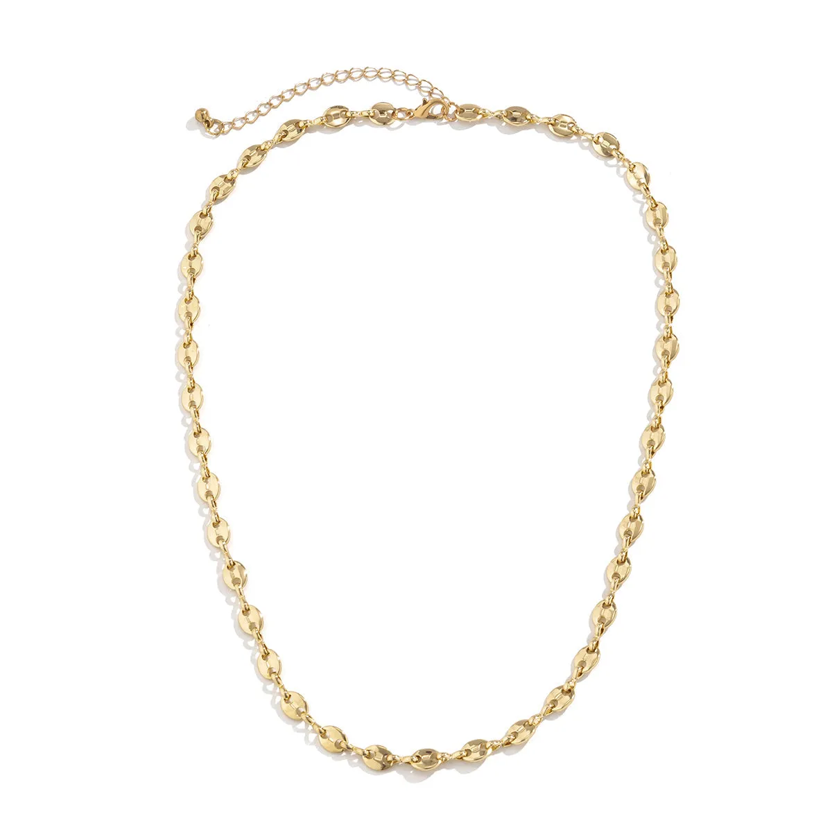 18K Gold-Plated Mariner Chain Necklace