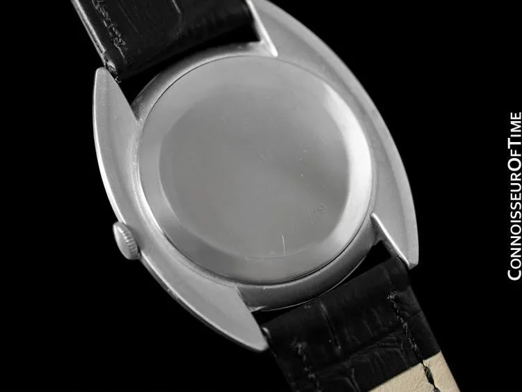 1971 IWC Vintage Mens Retro Dress Watch, Caliber 403H - Stainless Steel