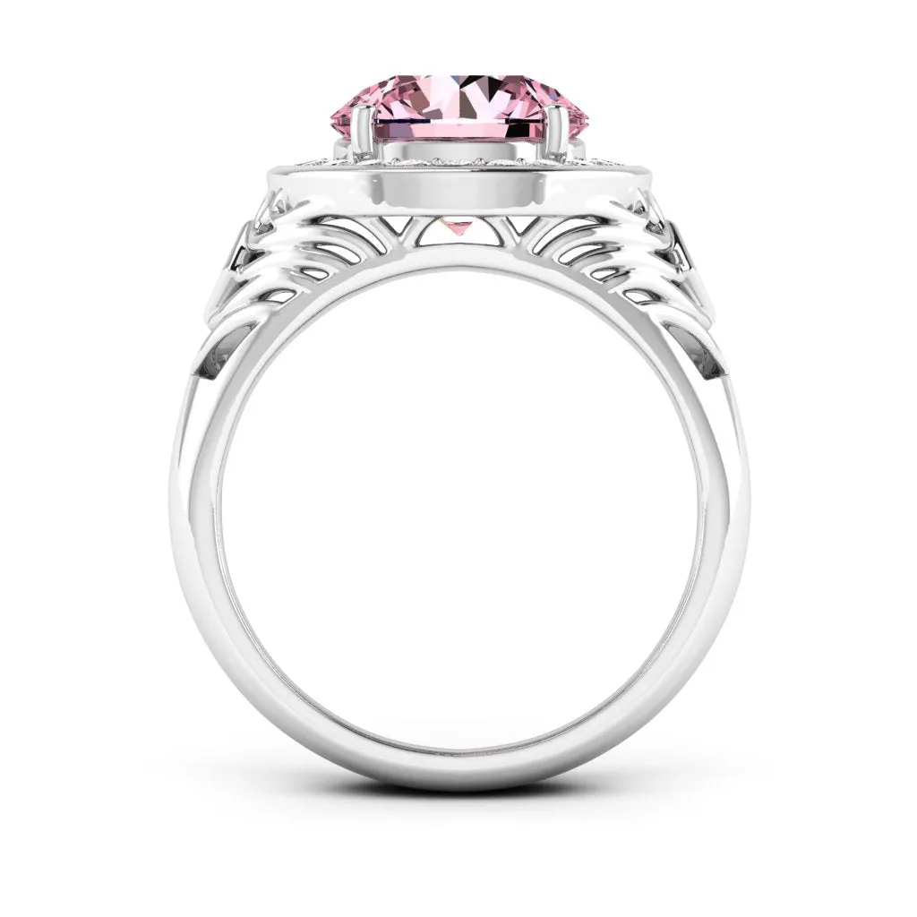2.30 d.e.w cts Cassandra Moissanite Ring