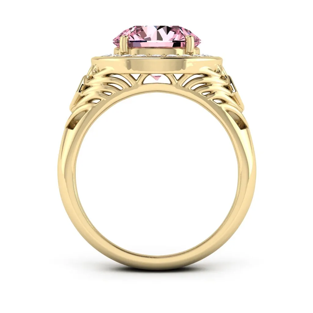 2.30 d.e.w cts Cassandra Moissanite Ring