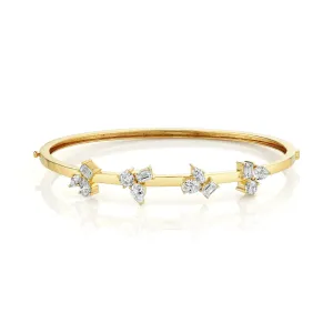 2.40ctw Diamond Montage Cluster Bracelet