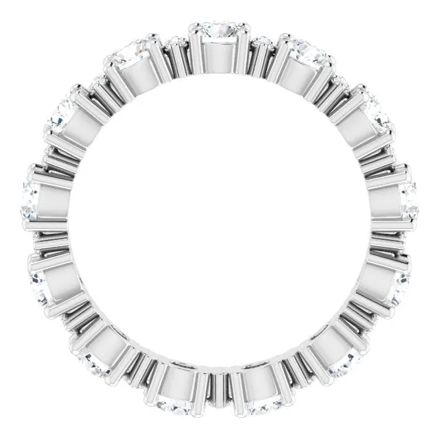 2.44 ct. Round  Diamond Eternity Band