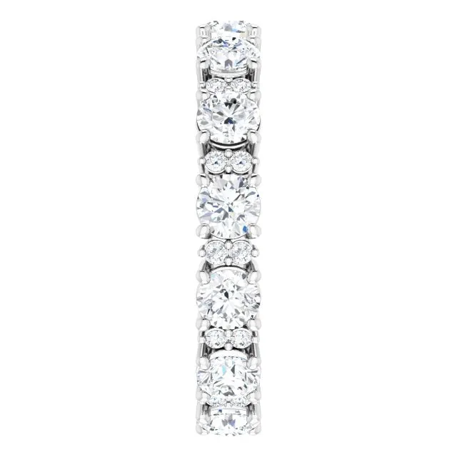 2.44 ct. Round  Diamond Eternity Band