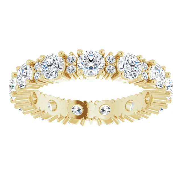 2.44 ct. Round  Diamond Eternity Band