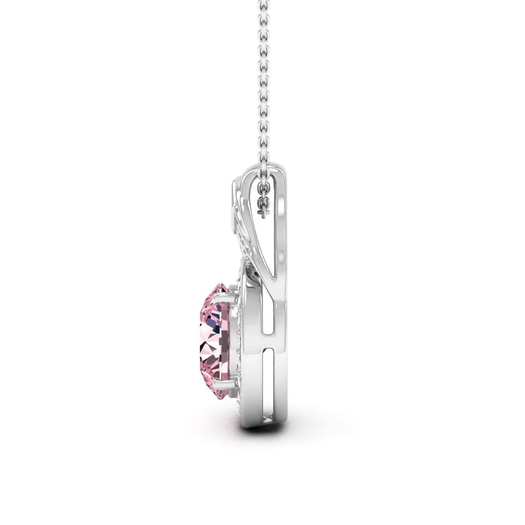 3.07 d.e.w cts Cassandra Moissanite Necklace