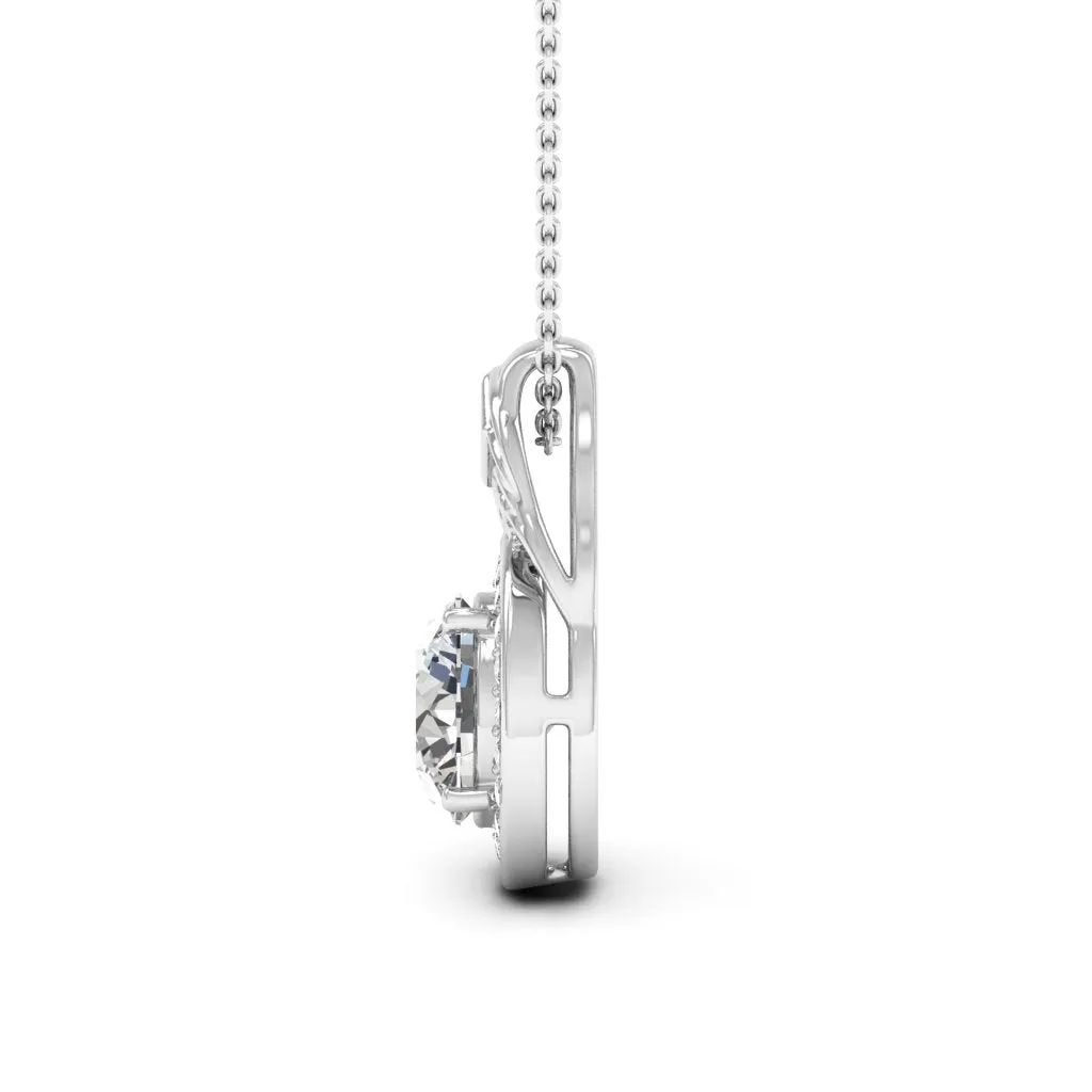 3.07 d.e.w cts Cassandra Moissanite Necklace