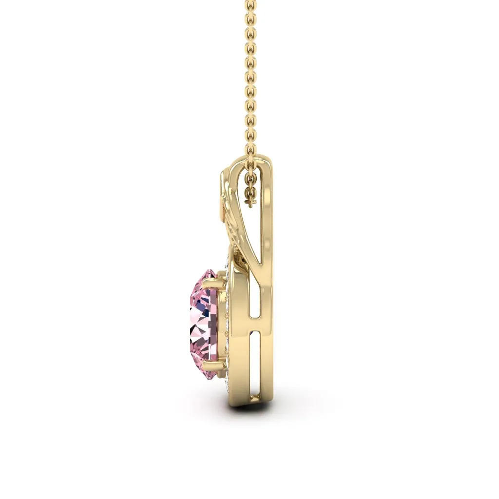 3.07 d.e.w cts Cassandra Moissanite Necklace
