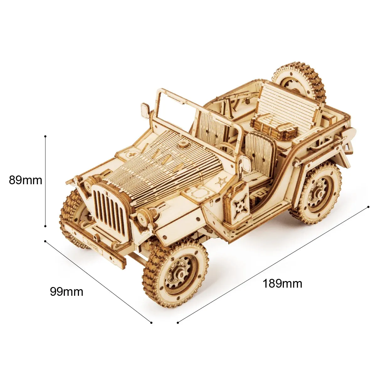 3D Wooden Puzzle Car Model DIY Assembly Toy Birthday Gift for Boys Children's Mechanical Kit Home Décor, Kids Christmas Gift C55