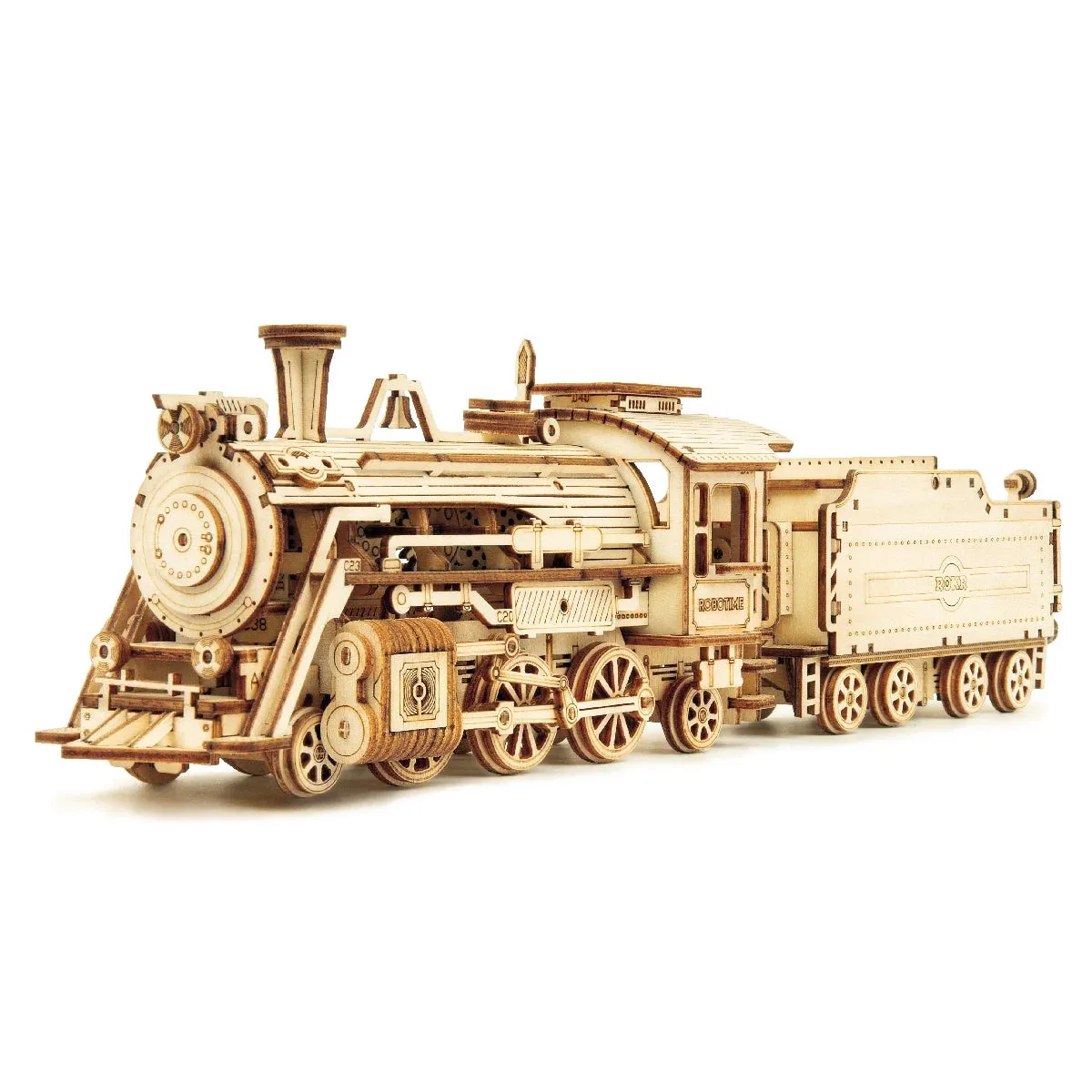 3D Wooden Puzzle Car Model DIY Assembly Toy Birthday Gift for Boys Children's Mechanical Kit Home Décor, Kids Christmas Gift C55