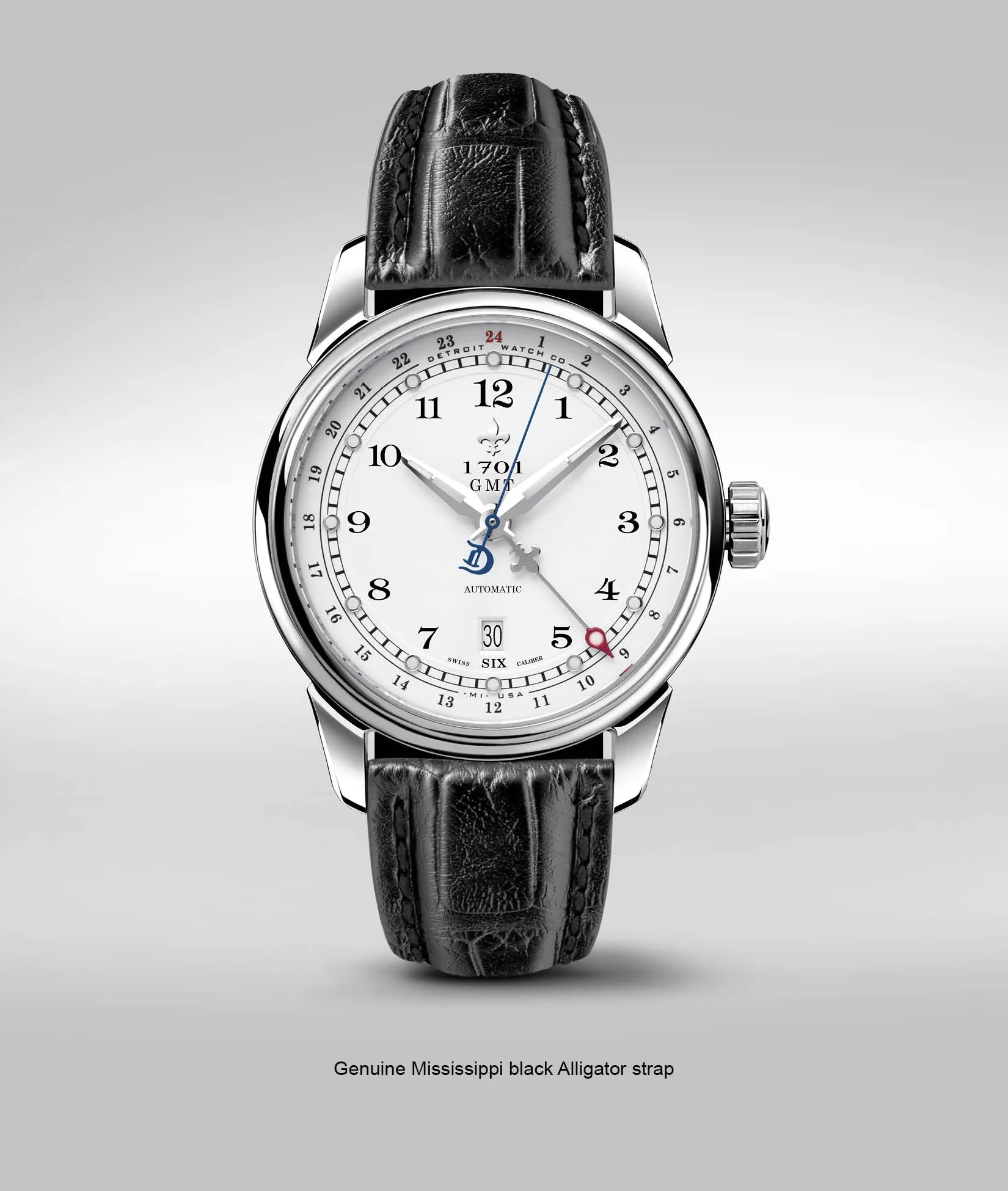 42mm 1701 Pontchartrain® GMT Dual Timezone Exhibition