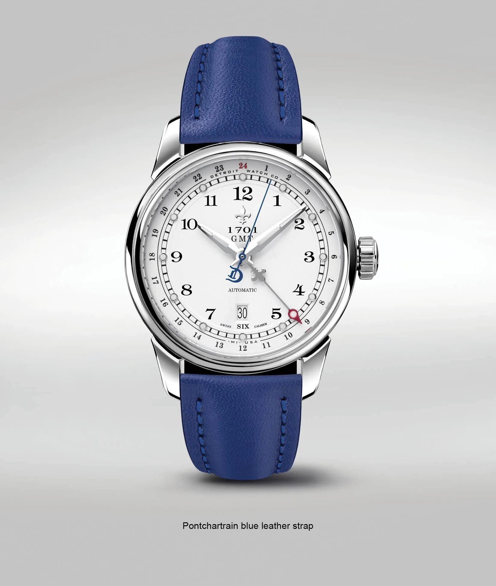 42mm 1701 Pontchartrain® GMT Dual Timezone Exhibition