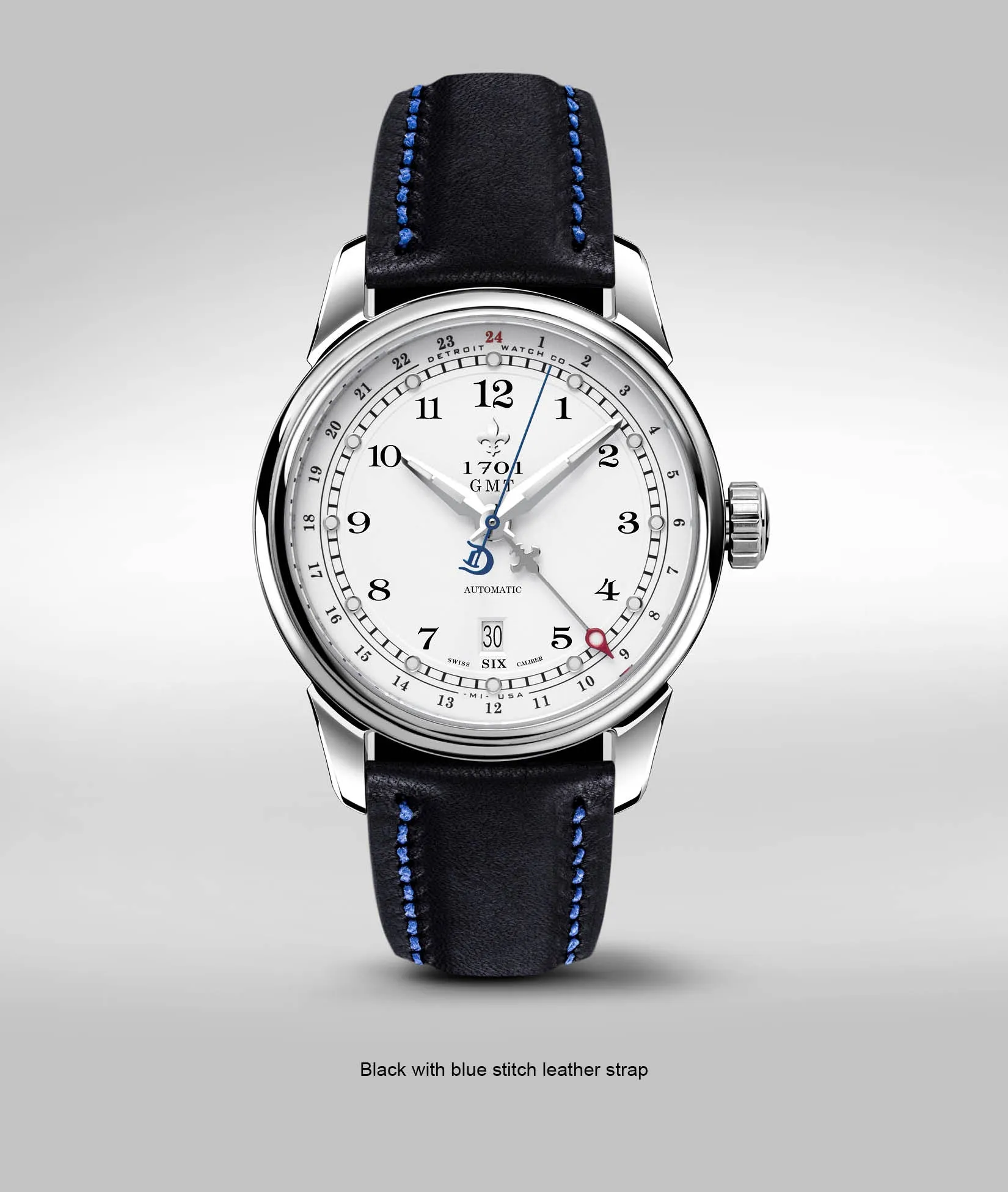 42mm 1701 Pontchartrain® GMT Dual Timezone