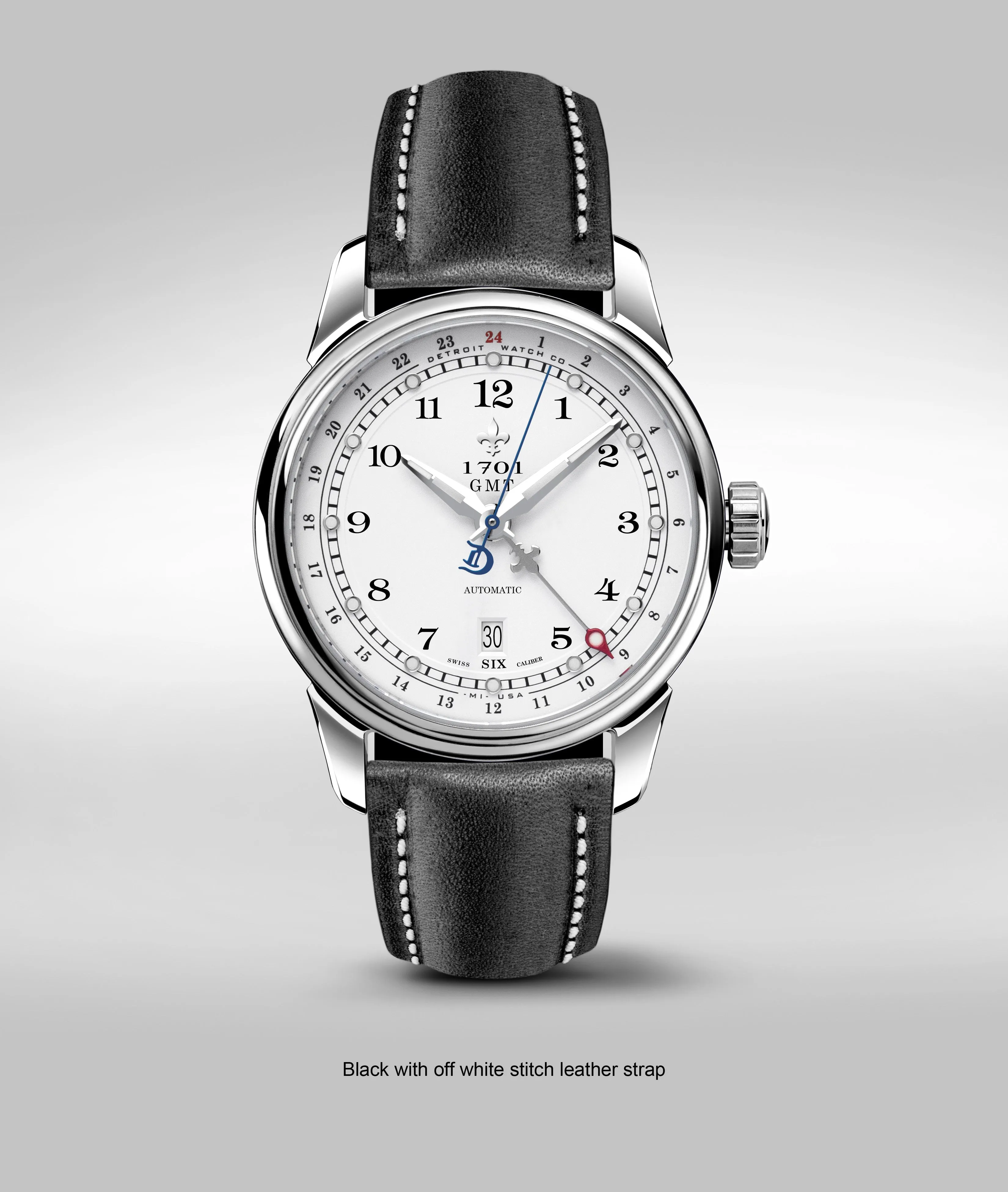 42mm 1701 Pontchartrain® GMT Dual Timezone