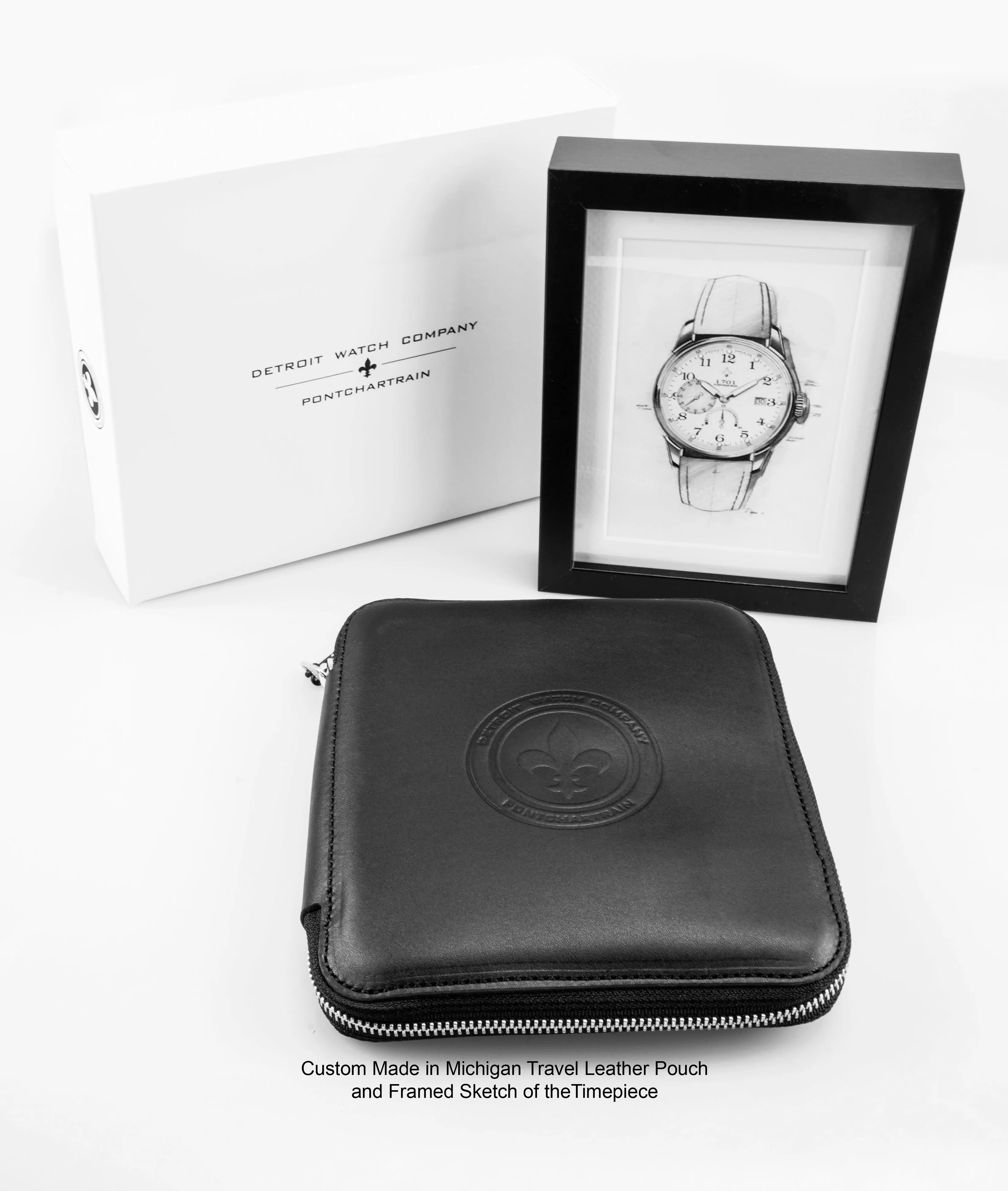 42mm 1701 Pontchartrain® GMT Dual Timezone