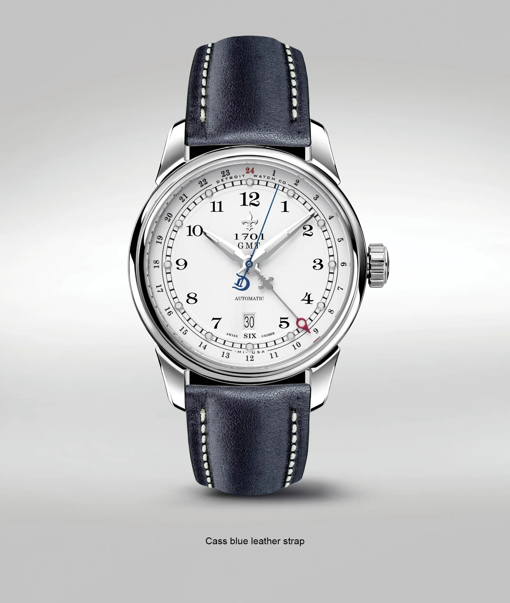 42mm 1701 Pontchartrain® GMT Dual Timezone
