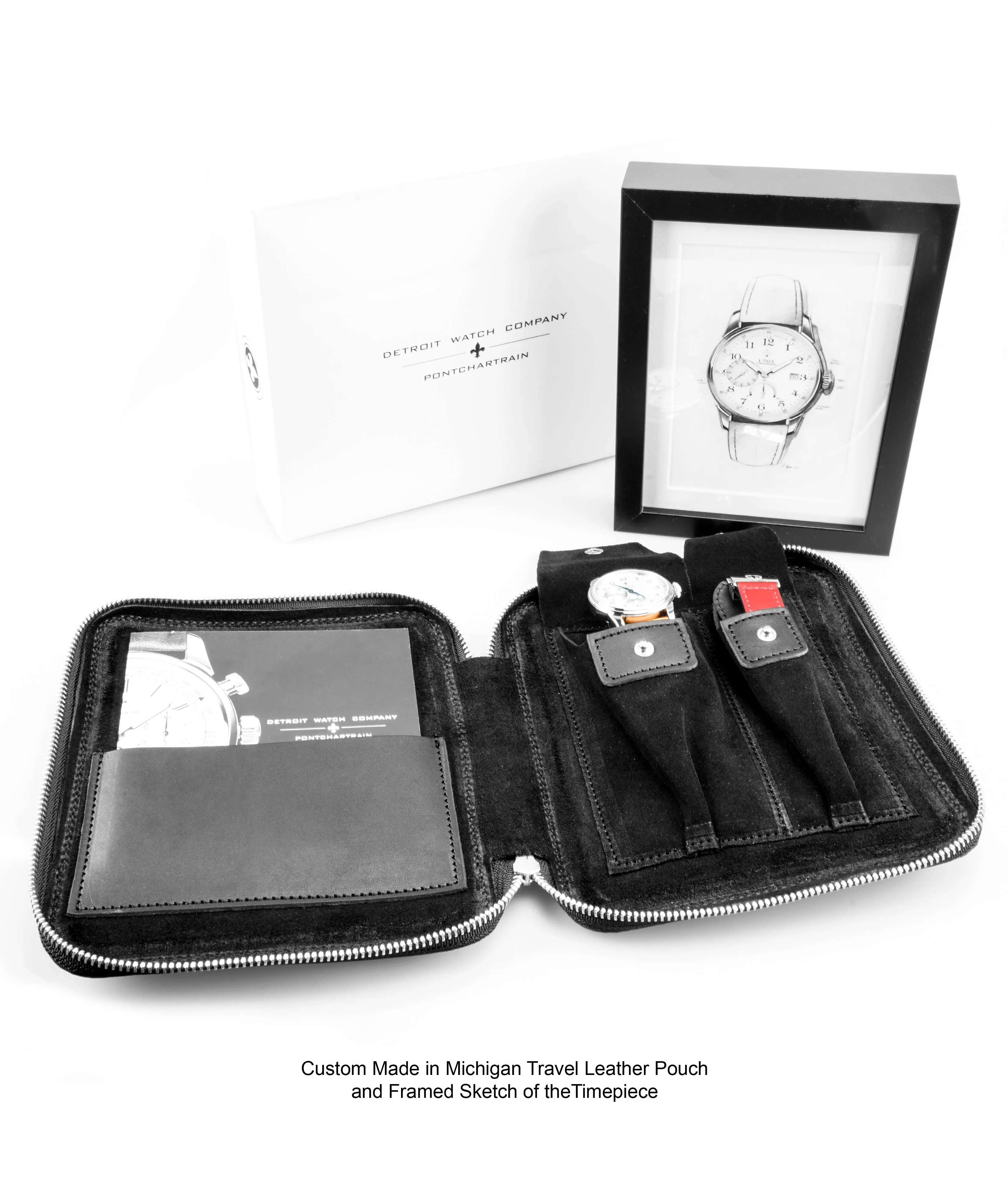 42mm 1701 Pontchartrain® GMT Dual Timezone
