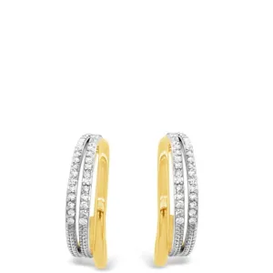 Absolute Long Double Hoop Earrings