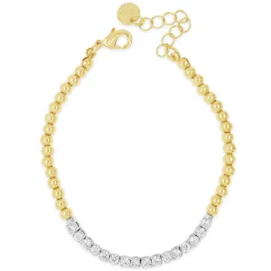 Absolute Two Tone Beaded Bracelet