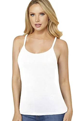 Alessandra B Cotton Classic Camisole with Wire-Free Molded Cups -M8811