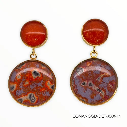 Angela Drop Earrings | Gold