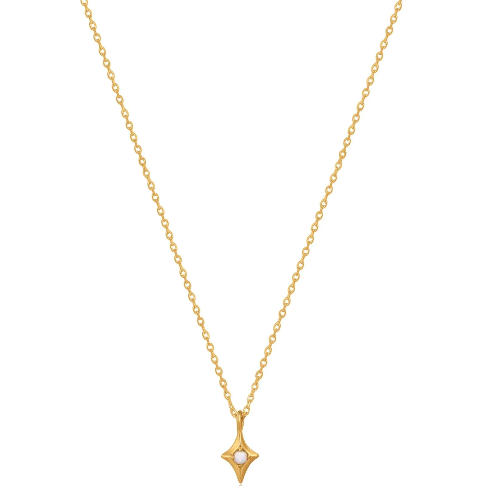 Ania Haie Rising Star Gold Star Kyoto Opal Necklace