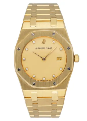 Audemars Piguet Royal Oak 56175BA Diamond Champagne Dial Ladies Watch