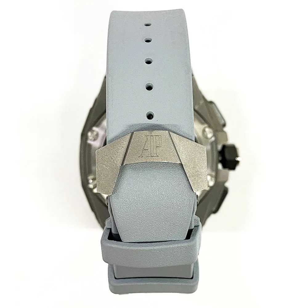 Audemars Piguet Royal Oak Concept Tourbillon 26587TI.OO.D010CA.01 Skeleton Dial Aug 2018