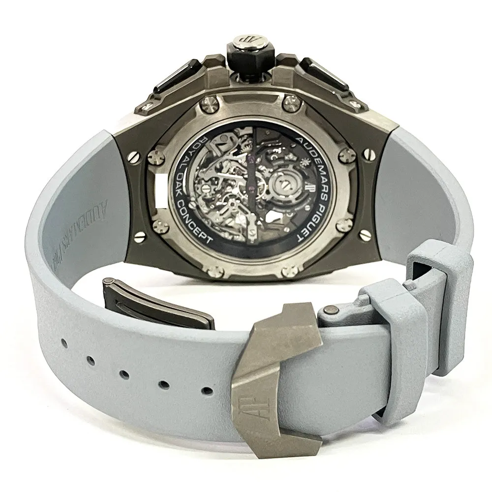 Audemars Piguet Royal Oak Concept Tourbillon 26587TI.OO.D010CA.01 Skeleton Dial Aug 2018