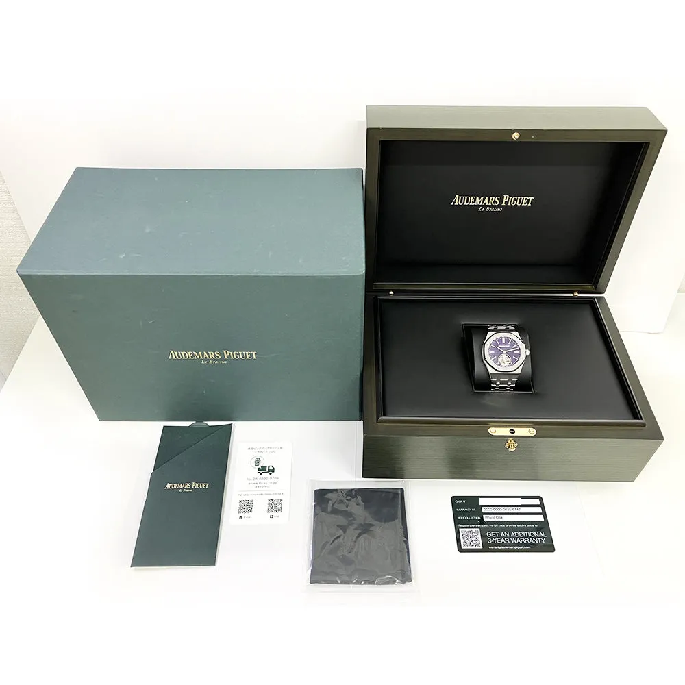 Audemars Piguet Royal Oak Flying Tourbillon Automatic Extra-Thin 26660ST.OO.1356ST.01 Purple Dial