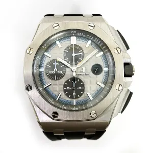 Audemars Piguet Royal Oak Offshore 15710ST.OO.A010CA.01 White Dial Oct 2019