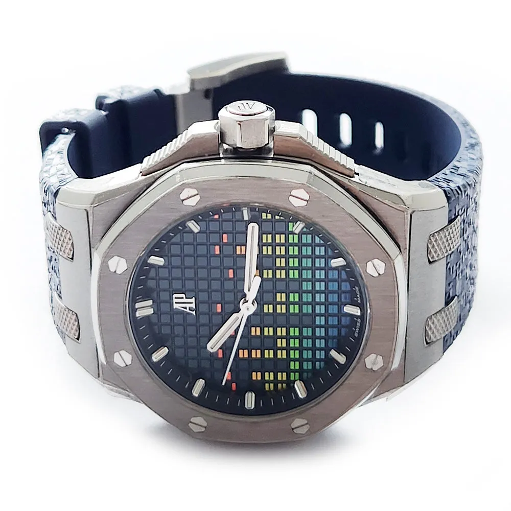 Audemars Piguet Royal Oak Offshore Music Edition 77600TI.OO.A343CA.01 Blue Dial