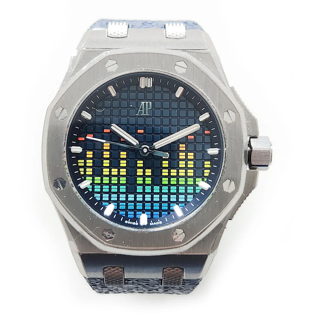 Audemars Piguet Royal Oak Offshore Music Edition 77600TI.OO.A343CA.01 Blue Dial
