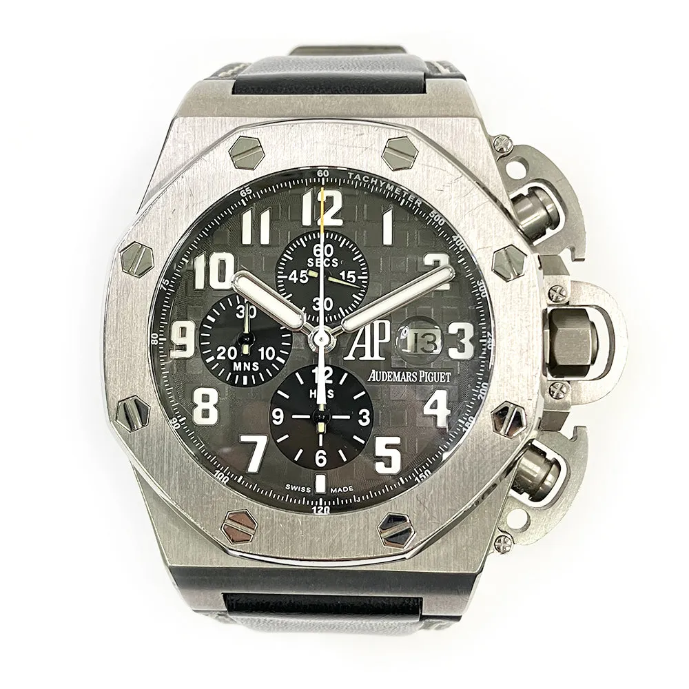Audemars Piguet Royal Oak Offshore Royal Oak Offshore T3 Terminator Arnold Schwarzenegger 25863TI.OO.A001.CU.01 Grey Dial