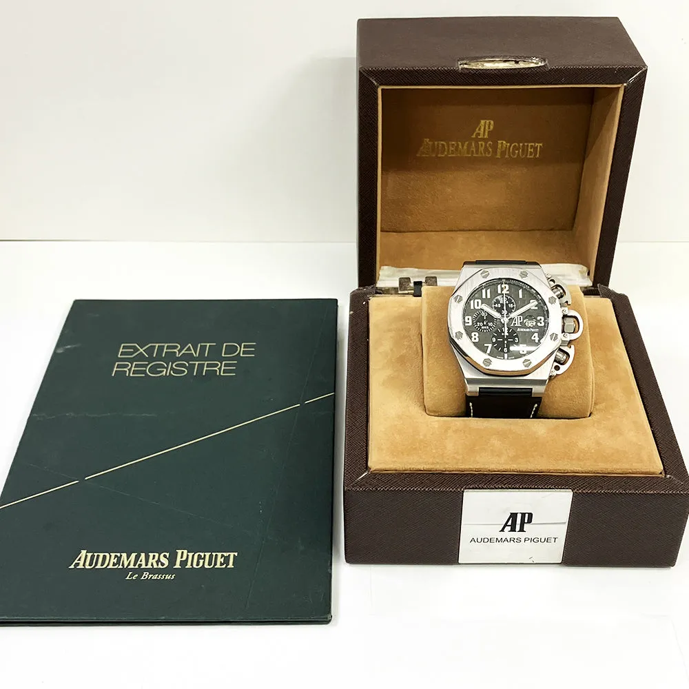 Audemars Piguet Royal Oak Offshore Royal Oak Offshore T3 Terminator Arnold Schwarzenegger 25863TI.OO.A001.CU.01 Grey Dial