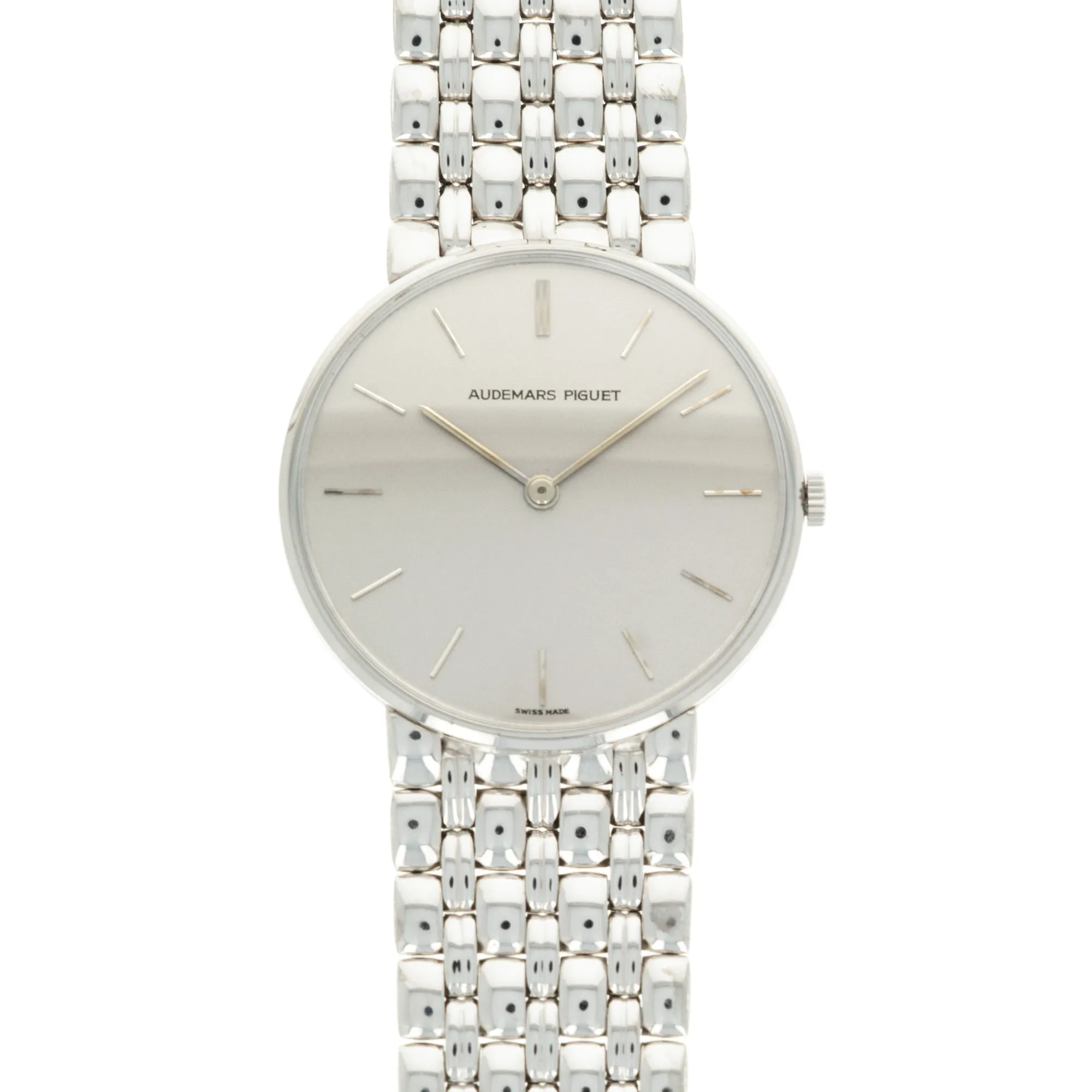Audemars Piguet White Gold Mechanical Watch
