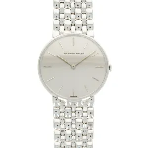 Audemars Piguet White Gold Mechanical Watch