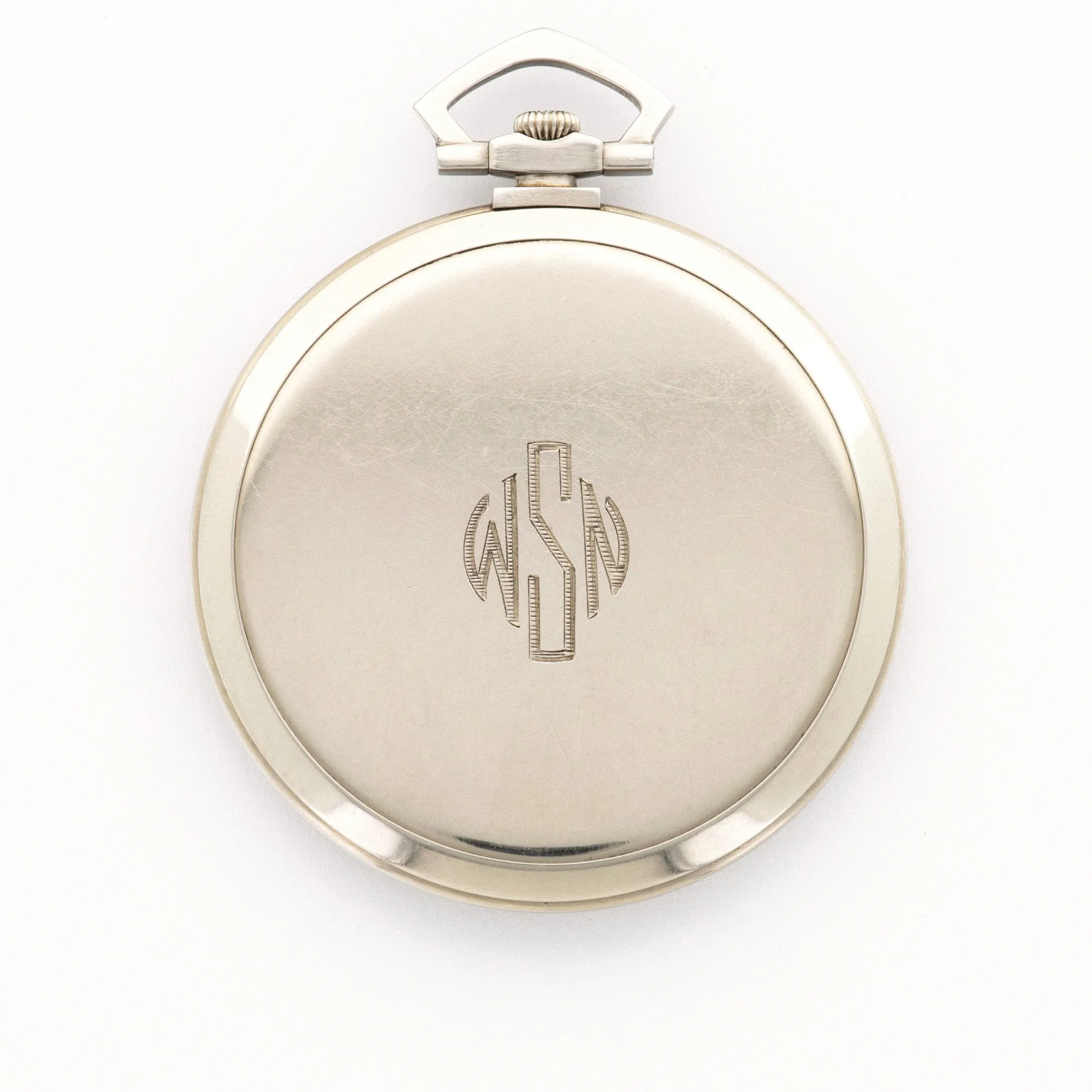 Audemars Piguet White Gold Pocket Watch, with British Soccer Provenance