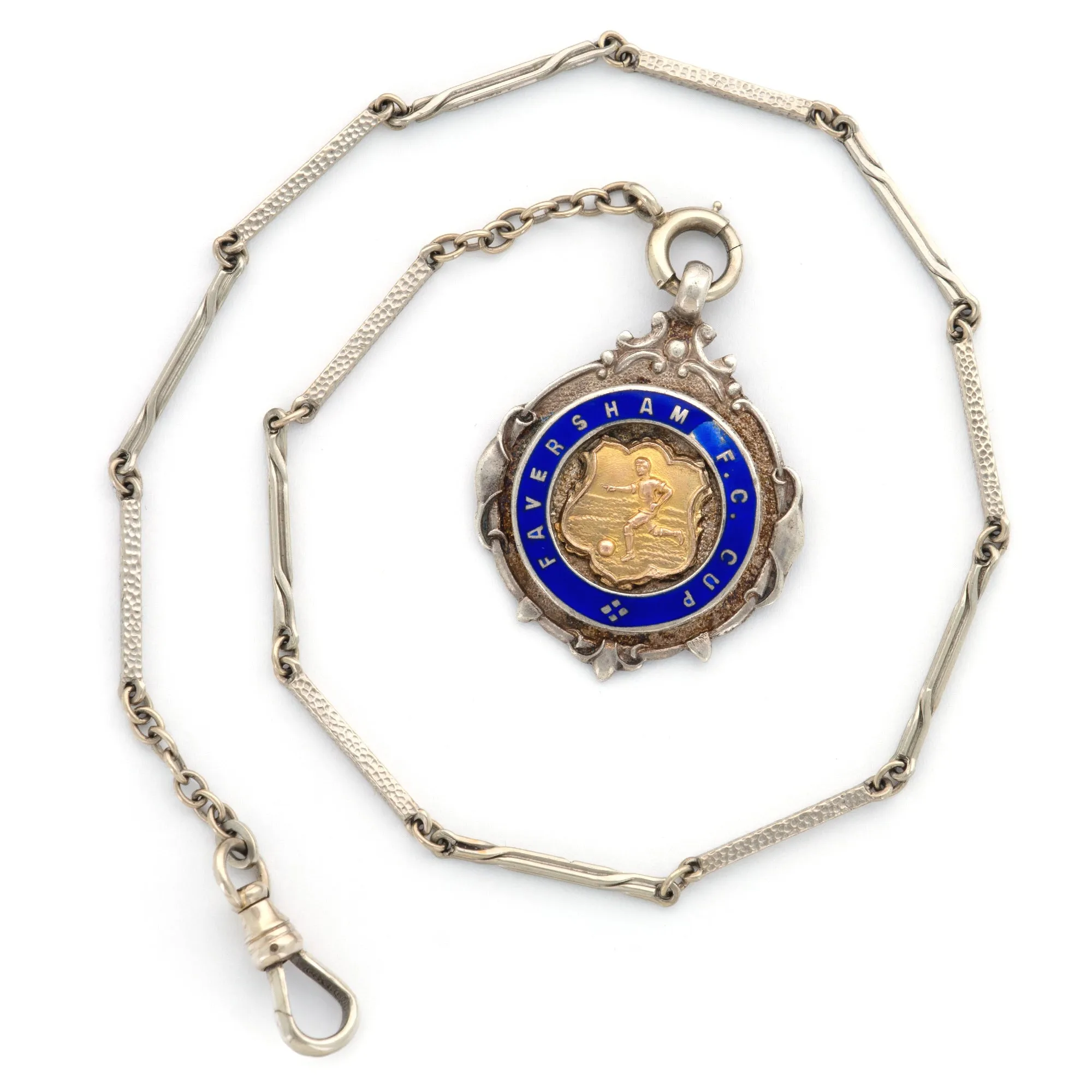 Audemars Piguet White Gold Pocket Watch, with British Soccer Provenance