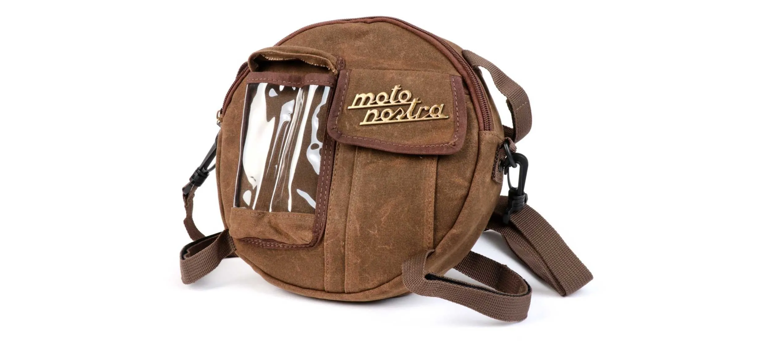 Bag for Spare Wheel MOTO NOSTRA Brown | Vespa 50/75/90/ 125/150