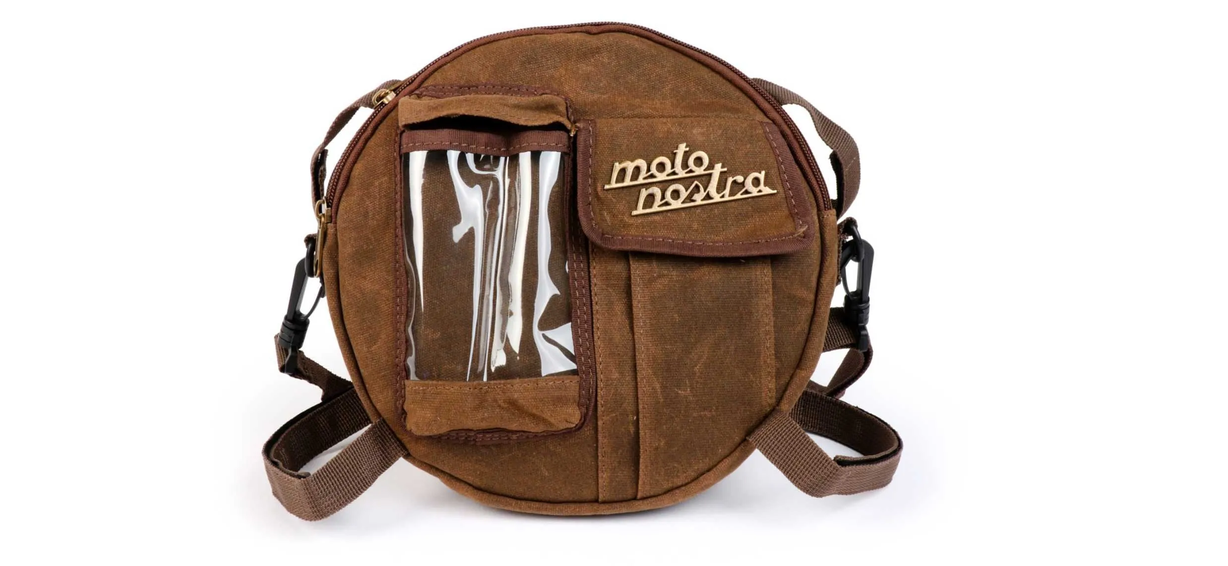 Bag for Spare Wheel MOTO NOSTRA Brown | Vespa 50/75/90/ 125/150