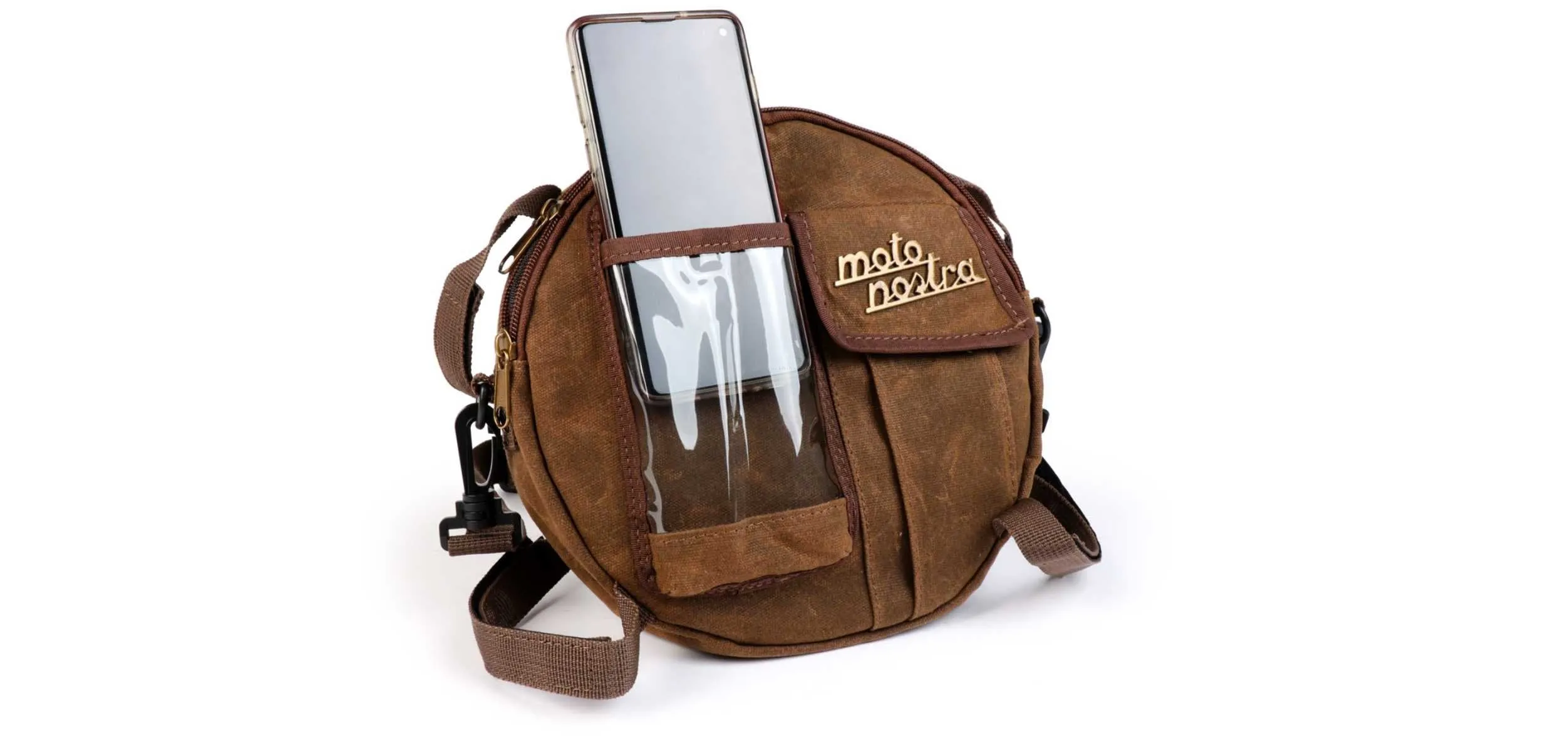 Bag for Spare Wheel MOTO NOSTRA Brown | Vespa 50/75/90/ 125/150